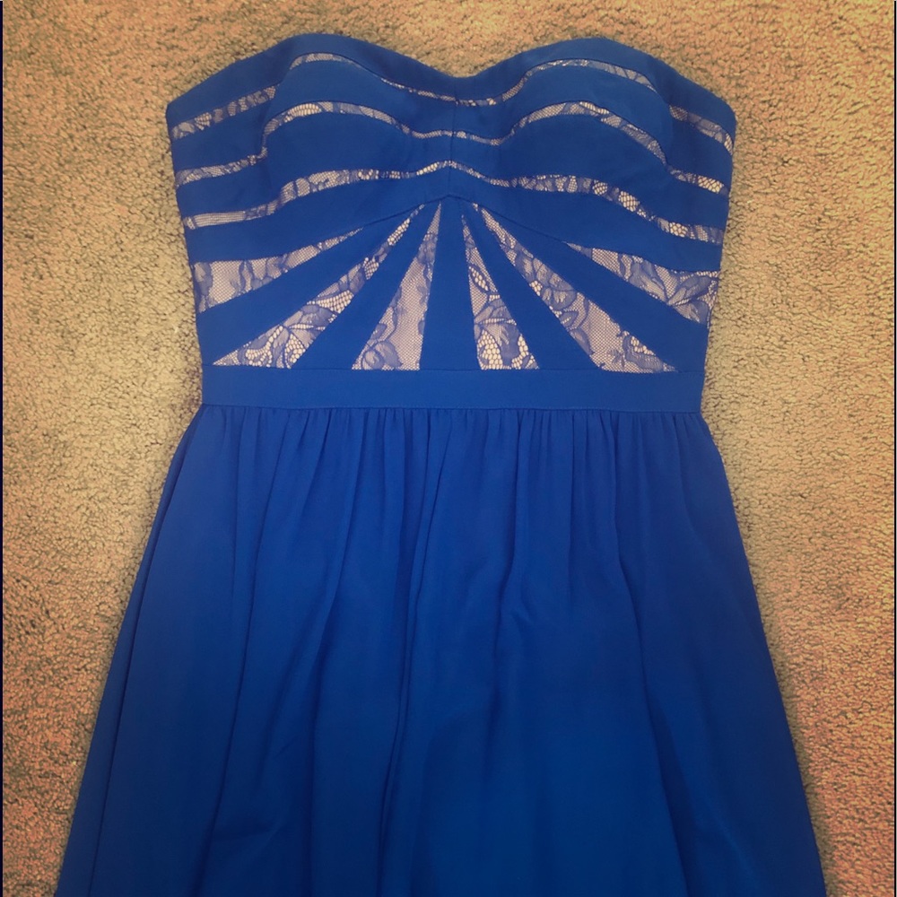 Royal Blue Formal Wedding dress